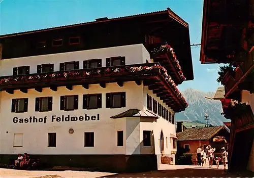 AK / Ansichtskarte  Soell_Tirol_AT Gasthof Feldwebel 