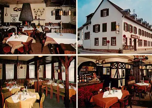 AK / Ansichtskarte  Johannisberg_Rheingau Gasthaus Pension Zur Schmiede Gastraeume Johannisberg Rheingau