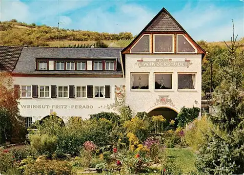 AK / Ansichtskarte  Lorch_Rheingau Weingut Fritz Perabo Winzerstube Lorch Rheingau