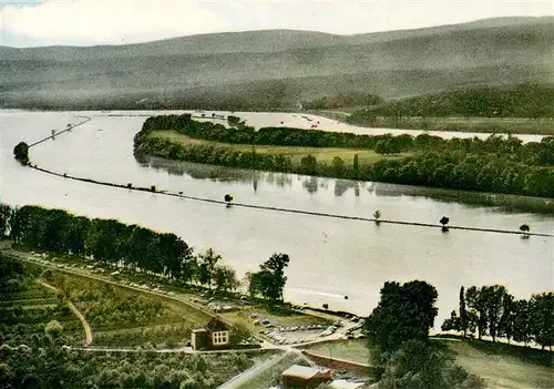 AK / Ansichtskarte  Heidesheim Campingplatz Heidenfahrt Fliegeraufnahme Heidesheim