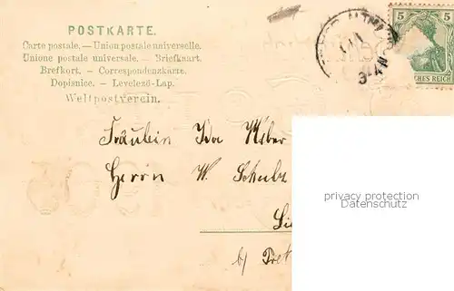 AK / Ansichtskarte  Jahreszahl_Year_Annee_Ano 1905 Behuet dich Gott 