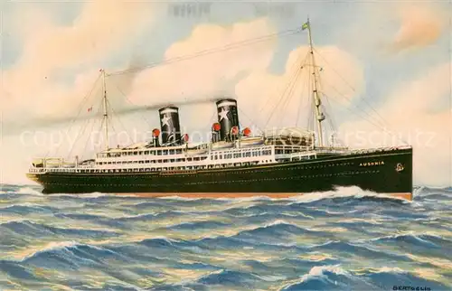 AK / Ansichtskarte  Dampfer_Oceanliner AUSONIA  