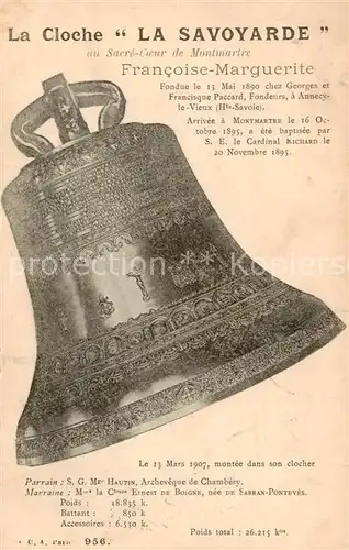 AK / Ansichtskarte  Paris_75 La Savoyarde Francoise Marguerite 