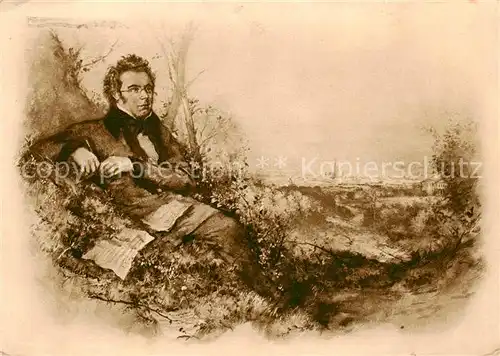 AK / Ansichtskarte  Schubert_Franz 31.Januar 1797 1828 19 November  