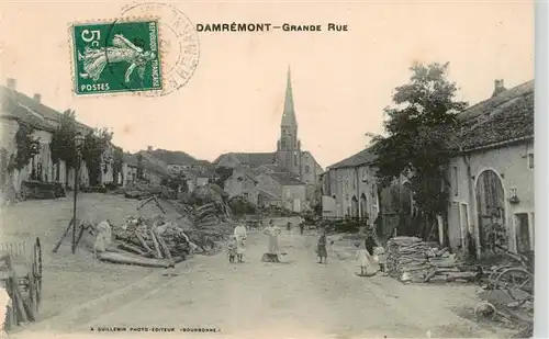AK / Ansichtskarte  Damremont_52_Haute-Marne Grande Rue 