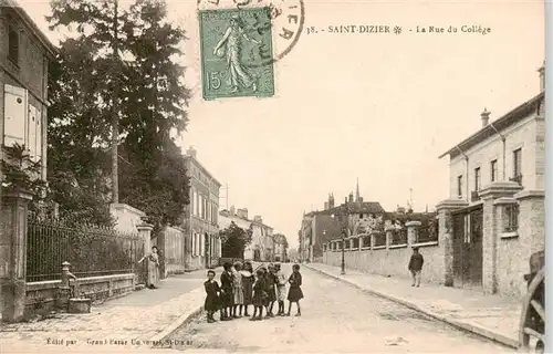 AK / Ansichtskarte  Saint-Dizier_52_Haute-Marne Rue du Collège 