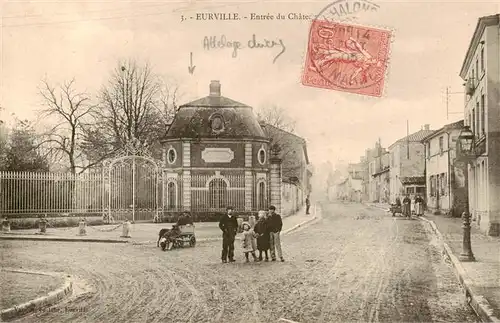 AK / Ansichtskarte  Eurville-Bienville_52_Haute-Marne Entrée du Château 