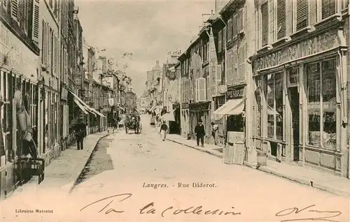 AK / Ansichtskarte  Langres_52_Haute-Marne Rue Diderot 