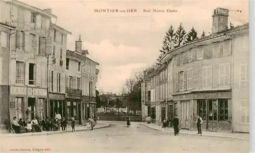 AK / Ansichtskarte  Montier-en-Der_52-Haute-Marne Rue Notre Dame 