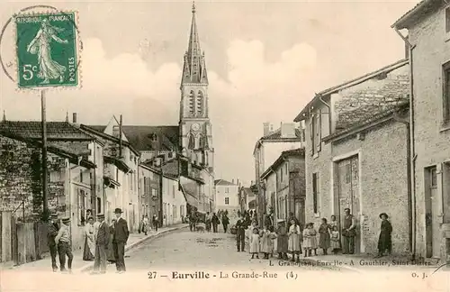 AK / Ansichtskarte  Eurville-Bienville_52_Haute-Marne La Grande Rue 