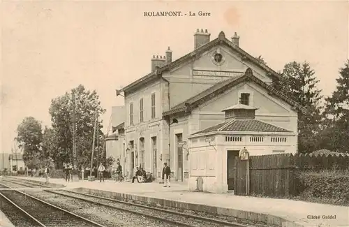 AK / Ansichtskarte  Rolampont_52-Haute-Marne La Gare 