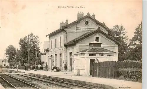 AK / Ansichtskarte  Rolampont_52-Haute-Marne La Gare 