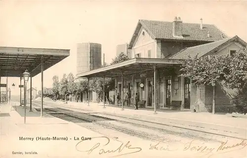 AK / Ansichtskarte  Merrey_52_Haute-Marne La Gare Bahnhof 