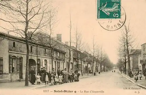 AK / Ansichtskarte  Saint-Dizier_52_Haute-Marne Rue d Ancerville 