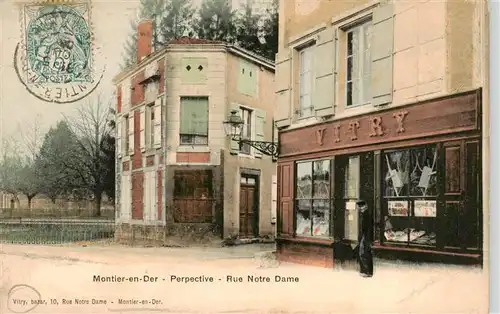 AK / Ansichtskarte  Montier-en-Der_52-Haute-Marne Rue Notre Dame 