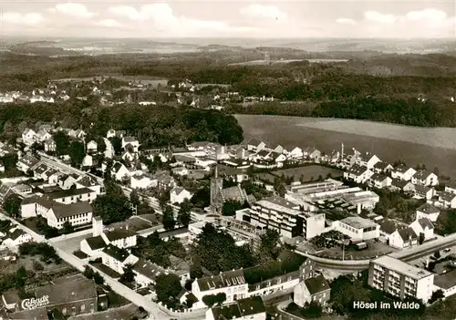 AK / Ansichtskarte  Hoesel_Ratingen Fliegeraufnahme 