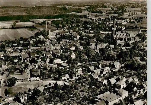 AK / Ansichtskarte  Borghorst_Westfalen Fliegeraufnahme Borghorst_Westfalen