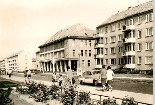 AK / Ansichtskarte  Pasewalk_Mecklenburg_Vorpommern Ernst-Thaelmann-Strasse Pasewalk_Mecklenburg