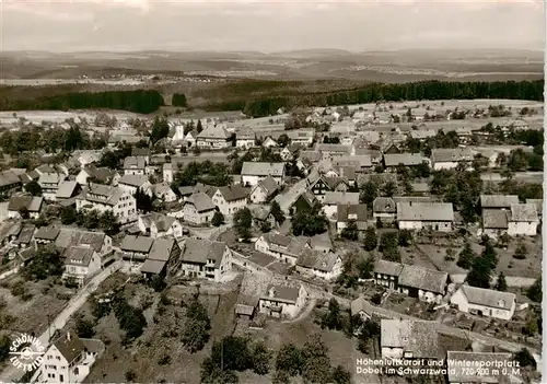 AK / Ansichtskarte  Dobel__Schwarzwald Fliegeraufnahme 