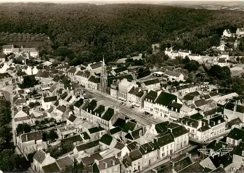 AK / Ansichtskarte  Le_Huelgoat_29_Finistere Vue aerienne Place Aristide Briand 