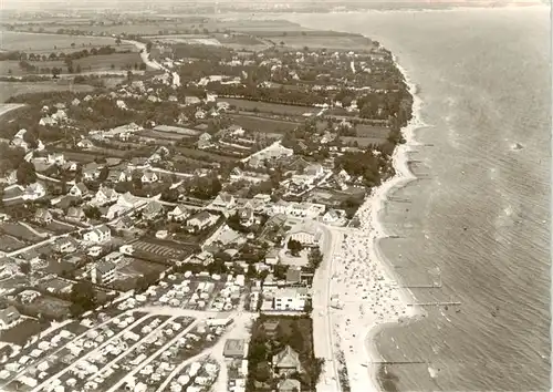 AK / Ansichtskarte  Sierksdorf_Ostseebad Fliegeraufnahme Sierksdorf_Ostseebad