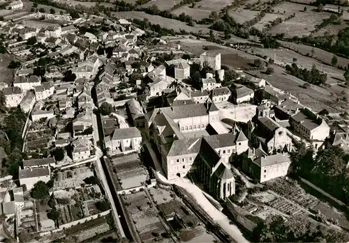 AK / Ansichtskarte  Semur-en-Brionnais_71_Saone-et-Loire Petit Seminaire Saint Hugues Eglise Vue aerienne 