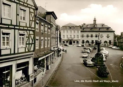 AK / Ansichtskarte  Linz_Rhein Markt Linz_Rhein