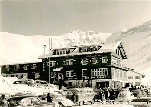 AK / Ansichtskarte  Malbun_Triesenberg_Liechtenstein Alpen Hotel 