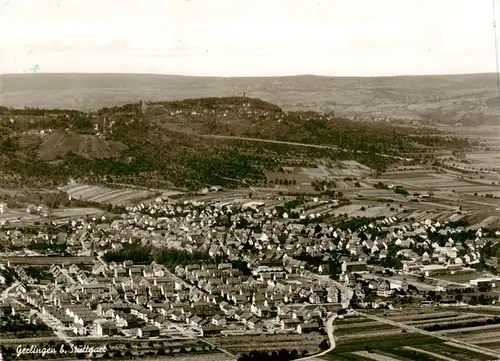 AK / Ansichtskarte  Gerlingen__Stuttgart_BW Fliegeraufnahme 