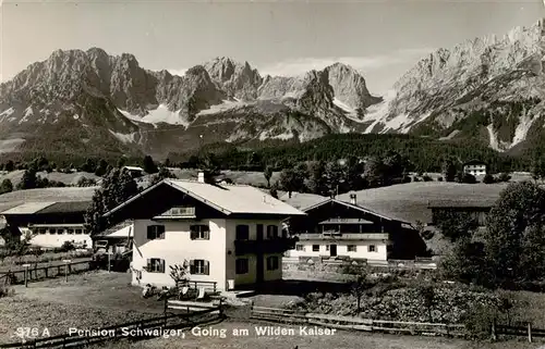 AK / Ansichtskarte  Going_Ellmau_Wilden_Kaiser_Tirol_AT Pension Schwaiger 