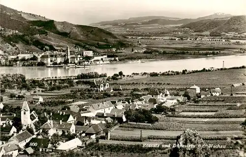 AK / Ansichtskarte  Rossatz_Krems_Donau_Niederoesterreich_AT Fliegeraufnahme 