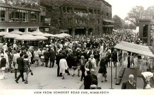 AK / Ansichtskarte  Wimbledon_London_UK View from Somerset Road End 