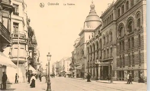 AK / Ansichtskarte  Ostende_Oostende_West-Vlaanderen_Belgie Le Theatre 