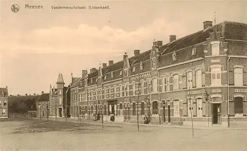 AK / Ansichtskarte 73890484 Meenen_Menin_West-Vlaanderen_Belgie Vandermerschplaats Linkerkant 