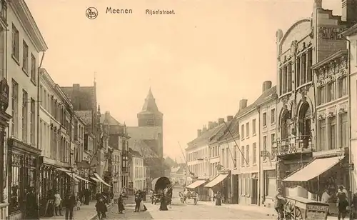 AK / Ansichtskarte 73890485 Meenen_Menin_West-Vlaanderen_Belgie Rijselstraat 