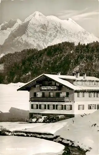 AK / Ansichtskarte  Obermaiselstein Gasthaus Pension Forelle Obermaiselstein