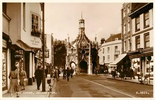 AK / Ansichtskarte  Chichester__West_Sussex_UK The Cross 