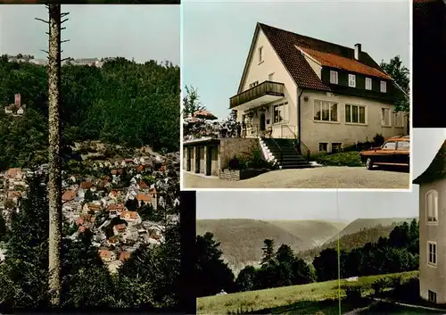 AK / Ansichtskarte  Unterlengenhardt_Bad_Liebenzell Gasthaus Pension Schwarzwaldhof Panorama 