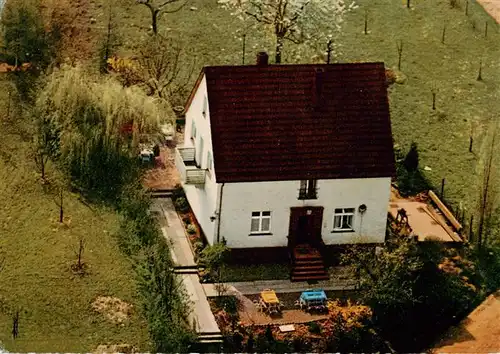 AK / Ansichtskarte  Waldhilsbach Gasthaus und Pension Kellermann Fliegeraufnahme Waldhilsbach