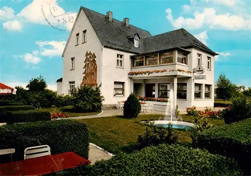 AK / Ansichtskarte  Gammelshausen_Hunsrueck Restaurant Pension Waldesruh Gammelshausen Hunsrueck