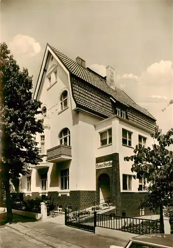 AK / Ansichtskarte  Bad_Oeynhausen Fremdenheim Haus Berlin Bad_Oeynhausen