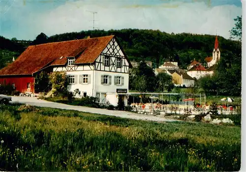 AK / Ansichtskarte  Gailingen_Singen_BW Landgaststaette Bruehlhof 