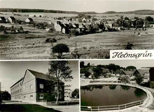 AK / Ansichtskarte  Helmsgruen_Bad_Lobenstein_Thueringen Panorama Ortspartien 