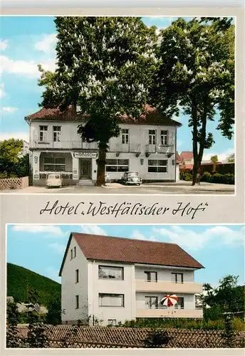 AK / Ansichtskarte  Luegde Hotel Westfaelischer Hof Luegde