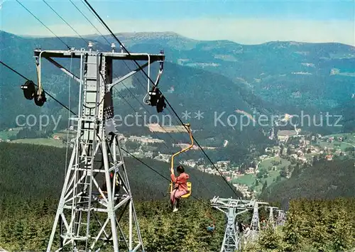 AK / Ansichtskarte  Seilbahn_Cable-Car_Telepherique Krkonose Spindleruev Mlyn 