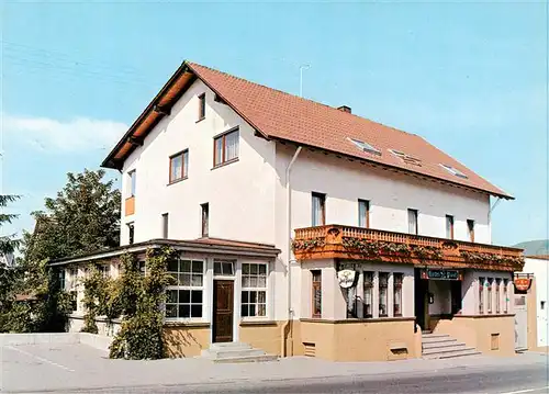 AK / Ansichtskarte  Langendernbach_Dornburg Hotel Zur Post 