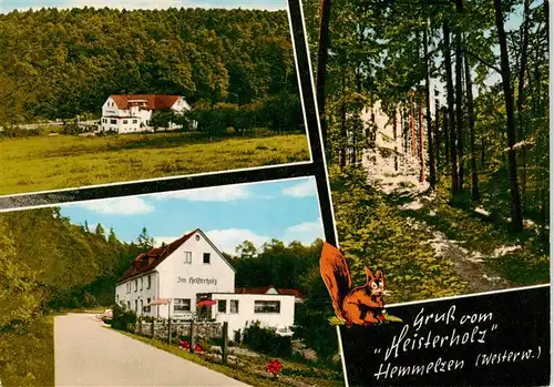 AK / Ansichtskarte  Hemmelzen Gasthaus Im Heisterholz Waldpartie Hemmelzen