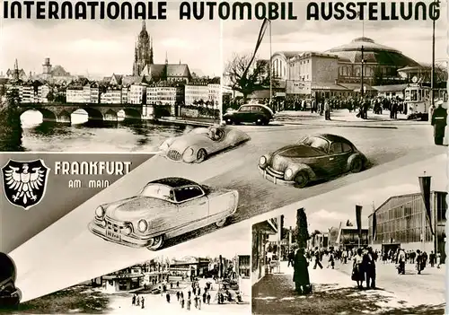 AK / Ansichtskarte  Frankfurt_Main Internationale Automobil Ausstellung Teilansichten Frankfurt Main