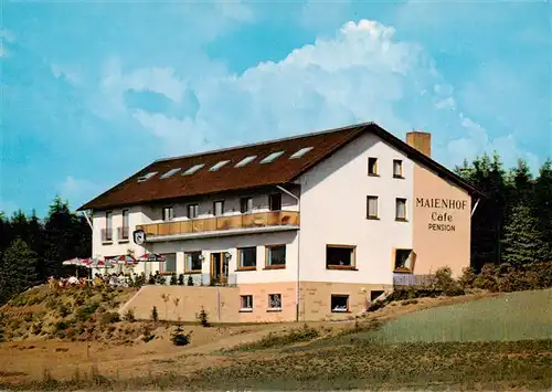 AK / Ansichtskarte  Siedelsbrunn Cafe Pension Maienhof Siedelsbrunn