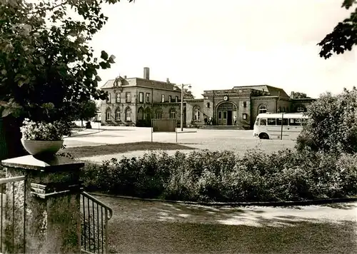 AK / Ansichtskarte 73890720 Radeberg_Sachsen Bahnhof Radeberg Sachsen